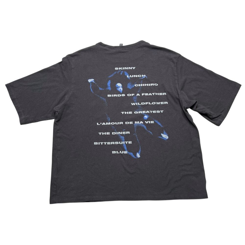 Vintage look Billie Eilish Hit Me Hard And Soft Tracklist T Shirt Medium / Retro - Picture 7 of 12